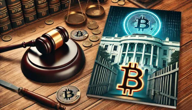 Bitcoin en Estados Unidos. Foto: La República/IA