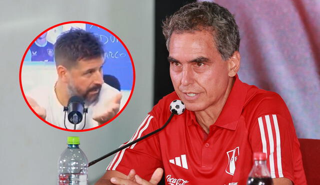 'Chemo' del Solar y Mauro Cantoro fueron compañeros en Universitario cuando eran futbolistas. Foto: composición LR/La Bicolor/X/capturs de YouTube/'Desmarcados'