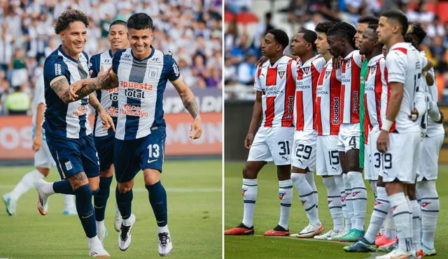 Alianza Lima jugará su penúltimo amistoso antes de disputar la Copa Libertadores 2025. Foto: composición LR/Club Alianza Lima/LDU Oficial