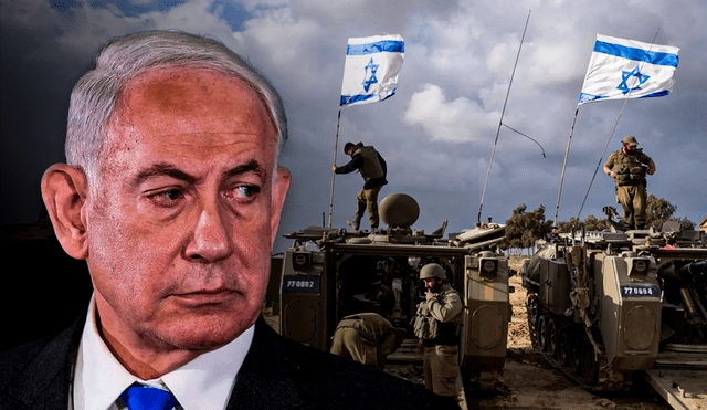 La oficina de Netanyahu también informó que la retirada está supeditada a que Hezbolá retire sus tropas del norte del río Litani. Foto: composición LR/Ohad Zwigenberg/AFP.