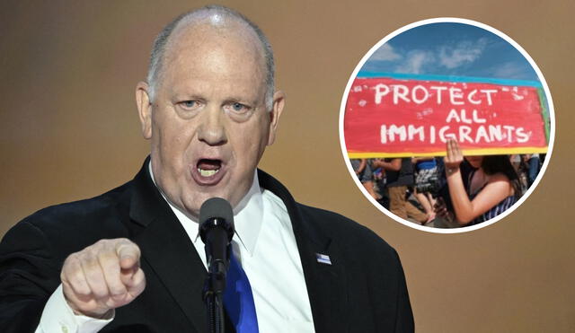 Tom Homan, exdirector del ICE, busca intensificar las campañas de deportación en USA. Foto: composición LR/AFP/Voz de América