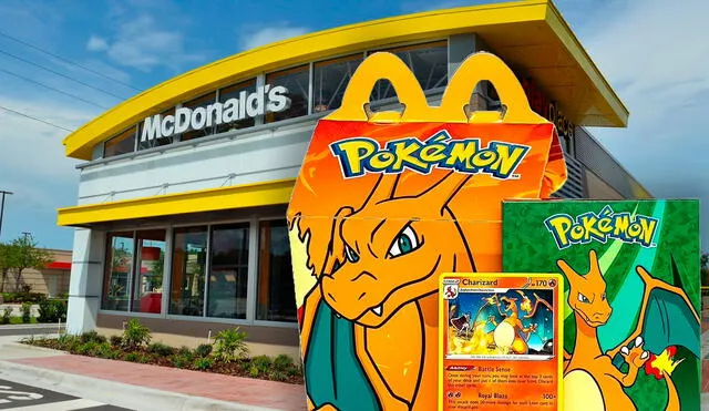 La franquicia Pokémon lanza una Cajita Feliz edición limitada en colaboración con McDonald's en EE. UU. Foto: Composición LR