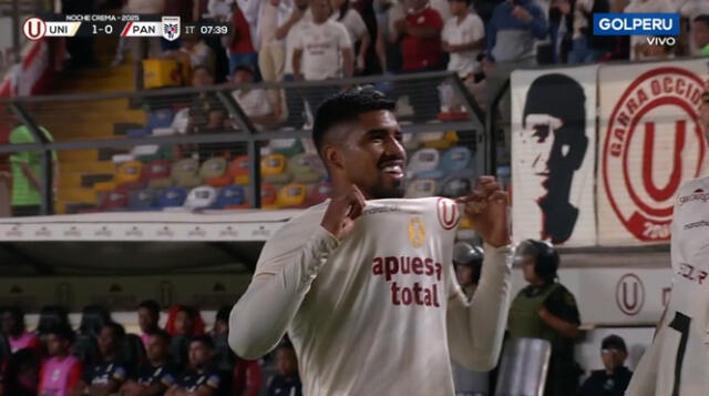 Paolo Reyna es titular en el Universitario vs Panamá. Foto: captura de GOLPERU