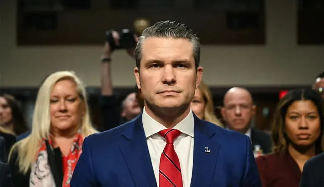 Pete Hegseth fue ratificado este viernes como secretario de Defensa de Estados Unidos tras una reñida votación en el Senado. Foto: USA Today