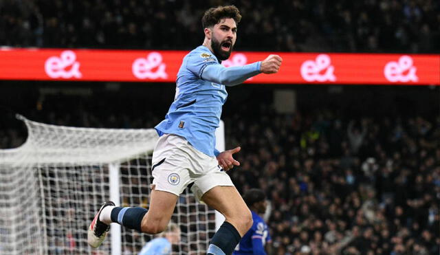 Manchester City enfrentó al Chelsea en el Etihad Stadium por la fecha 23 de la Premier League. Foto: AFP