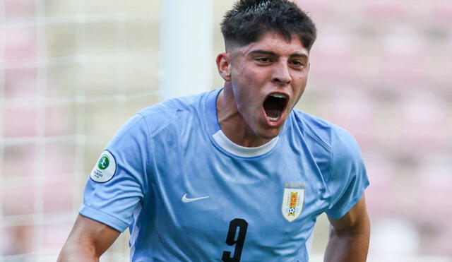 Uruguay debutó en el Sudamericano Sub-20 frente a la selección chilena. Foto: Conmebol