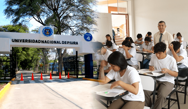 Universidad Nacional de Piura realiza Examen de Admisión ADES 2025-I. Foto: composición LR/UNP