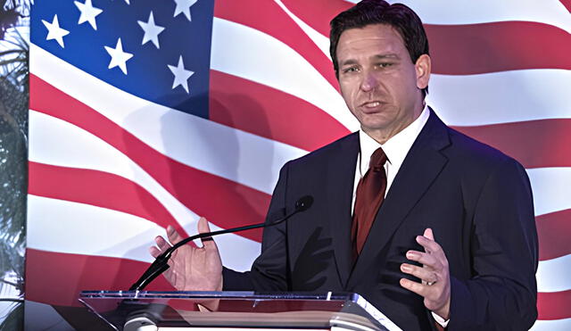 DeSantis planea adoptar las medidas antiinmigrantes de Donald Trump en Florida. Foto: EFE