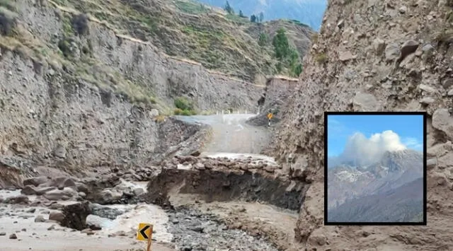 Mucho cuidado con los centros poblados que viven cerca del volcán Ubinas.