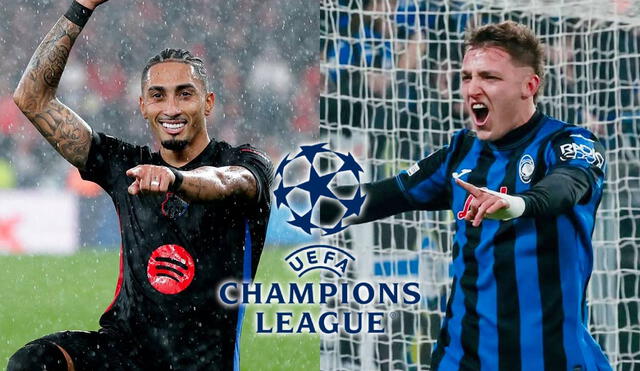 Barcelona vs Atalanta será uno de los partidos más atractivos de la última jornada de la fase de liga de la Champions League. Foto: composición LR/Champions League/Atalanta