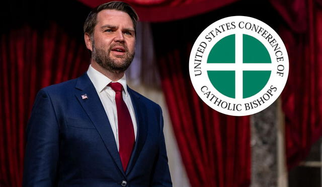 Pese a su fe católica, J.D. Vance puso como prioridad las políticas migratorias en Estados Unidos sobre sus creencias. Foto: AFP/USCCB