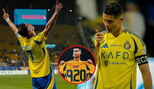 Cristiano Ronaldo es el goleador de esta temporada en el club saudí. Foto: composición de LR/Al Nassr