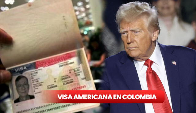 Donald Trump reaccionó con sanciones a la negativa colombiana de recibir aviones con migrantes expulsados. Foto: composición LR / El Espectador / AFP