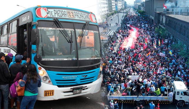  protesta. Los transportistas volverán a las calles ante el fracaso de las medidas aplicadas por el Gobierno. Todos los días son extorsionados y amenazados. Foto: LR   