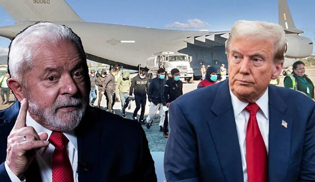 Lula da Silva crítica deportaciones de Trump. Foto: composición LR/ CNN