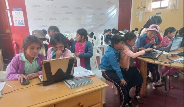 Estudiantes participan de talleres en Cajamarca. Foto: difusión