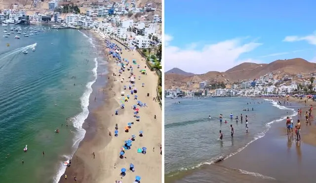 Limeños disfrutan del verano 2025 conociendo playas ubicadas al sur. Foto: Composición LR/Traveleras.