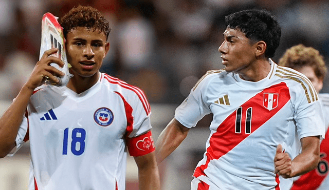 Perú vs Chile sub-20 se miden en el Metropolitano de Lara. Foto: composición GLR.