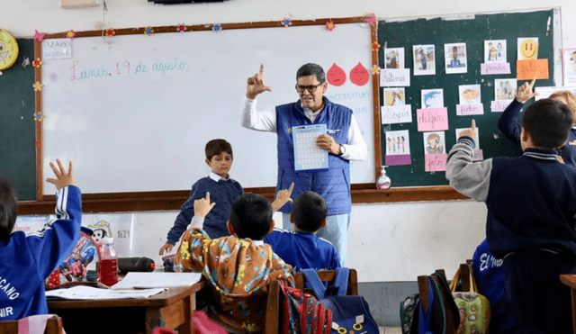 Este cambio afecta a estudiantes de inicial, primaria y secundaria. Foto: andina.