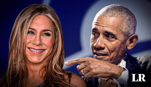 Jennifer Aniston afirma solo haber visto al ex presidente Barack Obama una sola vez en su vida. Composición LR (Jazmín Ceras). Foto: GTRES/AFP