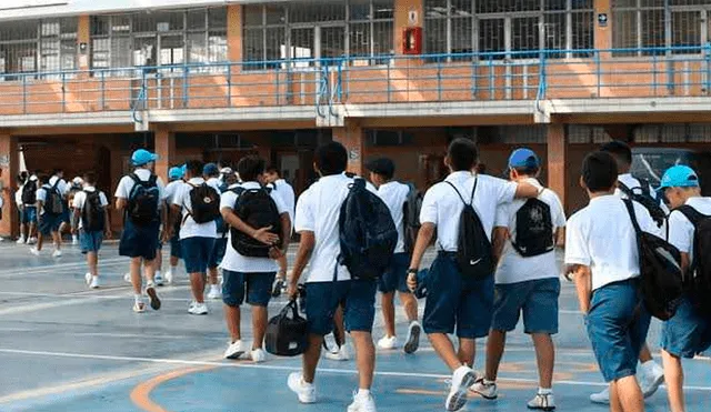 Ministerio de Educación anuncio que las clases comenzarán el 17 de marzo. Foto: difusión