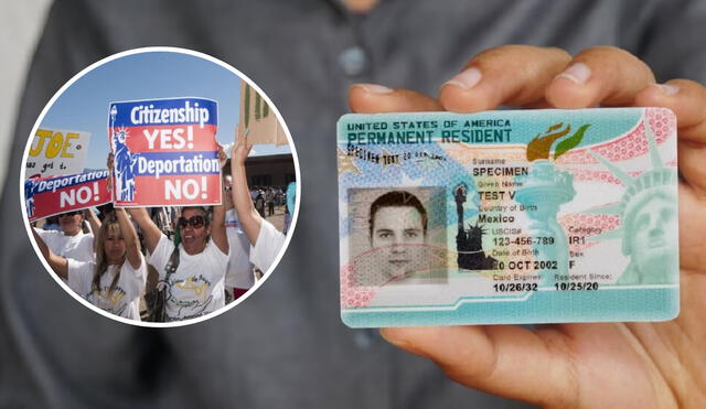 La gestión de Trump promete realizar deportaciones masivas. Foto: composición LR/EFE/CitizenPath