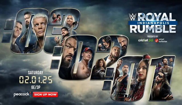 El Royal Rumble 2025 marca el inicio oficial del año para todos los fanáticos de la WWE alrededor del mundo. Foto: WWE