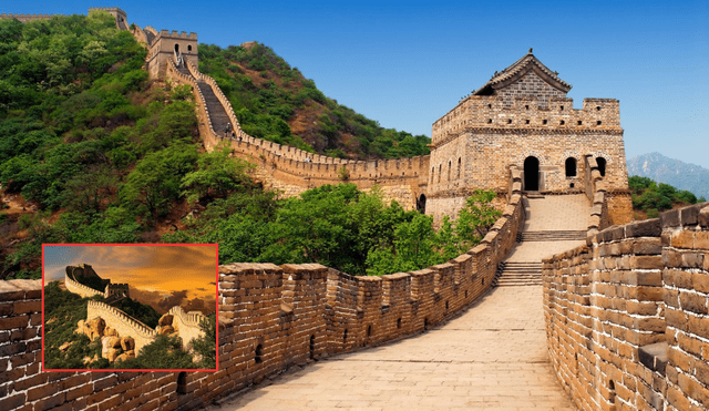 Un nuevo descubrimiento cambiaría la perspectiva de cómo fue construida La Gran Muralla China. Foto: composición LR/National Geographic