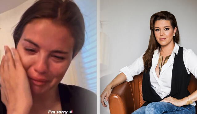 Alicia Machado desata la polémica por video llorando de Selena Gómez. Composición: Lr/CNN