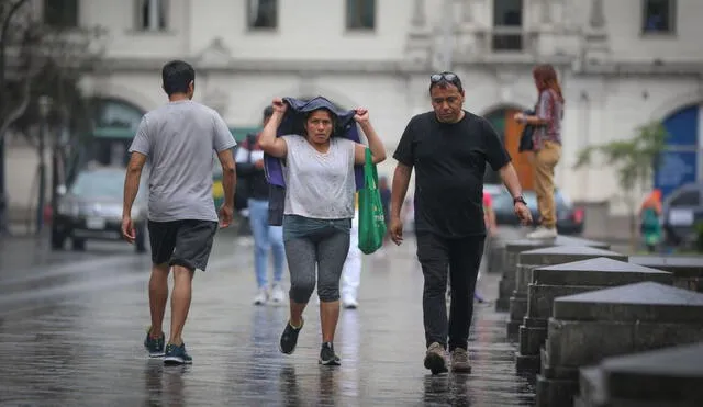 Alerta naranja por lluvias intensas y tormentas eléctricas en Lima y regiones de la sierra central y sur del Perú. Foto: Andina