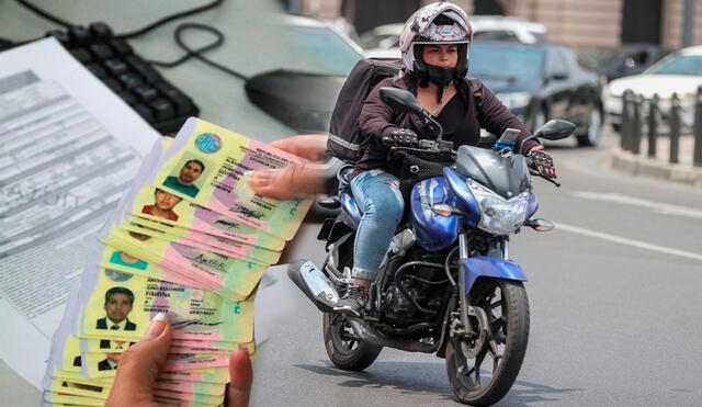 Peruanos conductores de motos o vehículos deben tener la licencia de conducir. Foto: Composición LR/Andina.