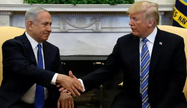 La visita de Netanyahu a Trump se produce mientras EE. UU. presiona a Israel y a Hamas para que continúen un alto al fuego que ha sido un respiro. Foto: Oliver Douliery / EFE.