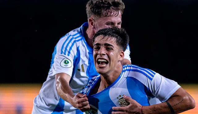 La selección argentina sub-20 clasificó al último Mundial de la categoría en su calidad de anfitriona. Foto: Conmebol