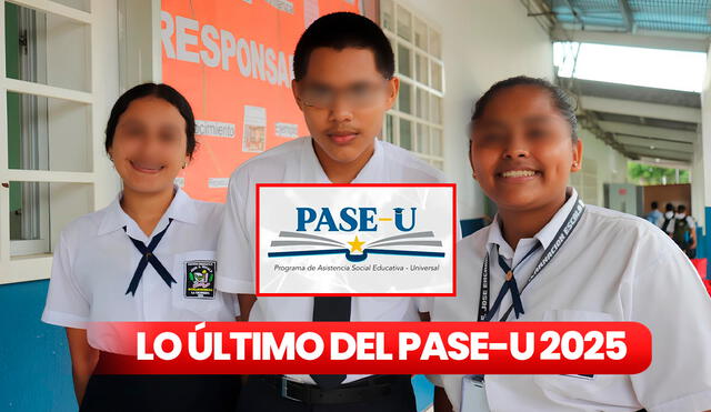 Revisa las fechas para cobrar las becas estudiantiles del PASE-U 2025. Foto: composición LR