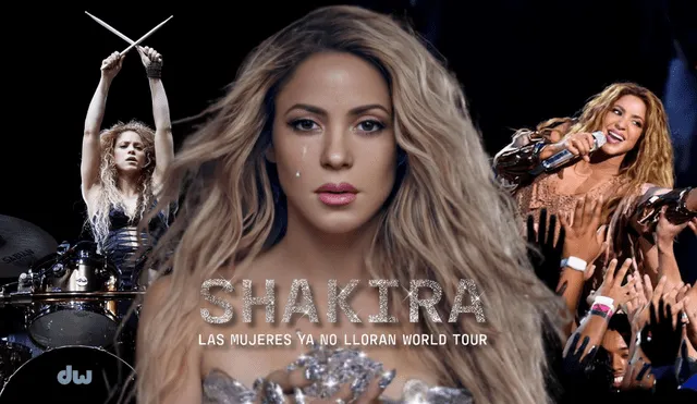 Shakira regresa con su gira 'Las mujeres ya no lloran'. Descubre las canciones que formarían parte de su setlist. Foto: Composición LR/Difusión