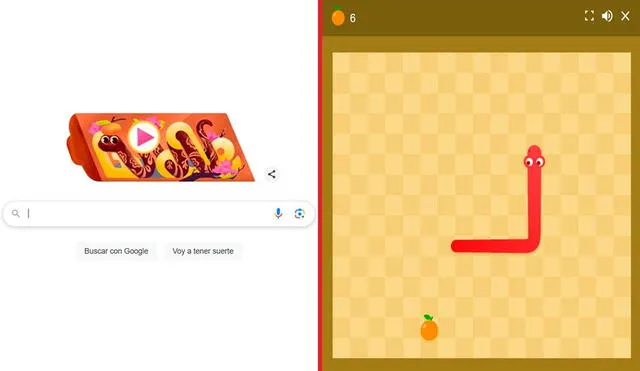 El nuevo doodle de Google te permite disfrutar de un divertido videojuego. Foto: composición LR