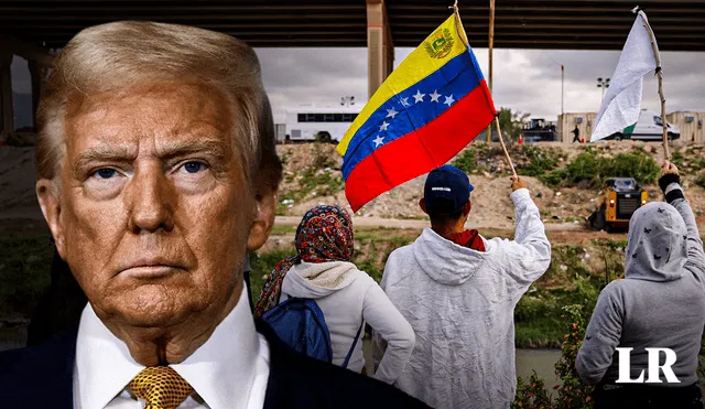 Trump anula decisión de Biden sobre el Estatus de Protección Temporal para venezolanos. Foto: composición LR