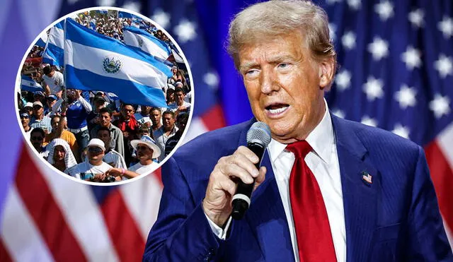 Trump pronto revocaría la extensión del TPS para venezolanos en 2025. Foto: composición LR/AFP/Diario La Huella