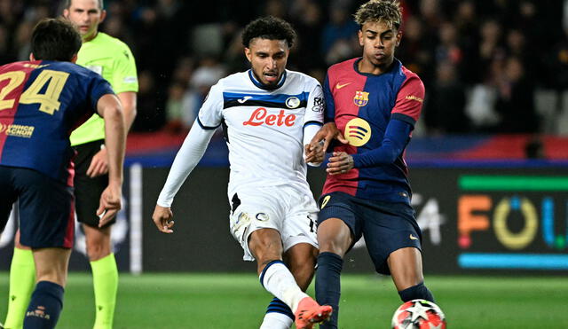 Barcelona enfrentó a Atalanta por la última fecha de la UEFA Champions League. Foto: AFP