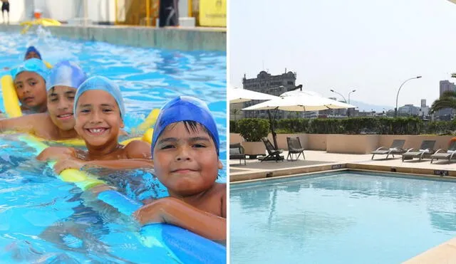 Se recomienda a los ciudadanos utilizar solo las piscinas aprobadas. Foto: composición LR.