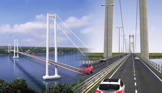 Chile avanza en la construcción del Puente Chacao, una megaestructura colgante de 2,7 km que transformará el transporte hacia la isla Grande de Chiloé, reduciendo el trayecto a tres minutos en coche. Foto: composición LR/Gobierno de Chile