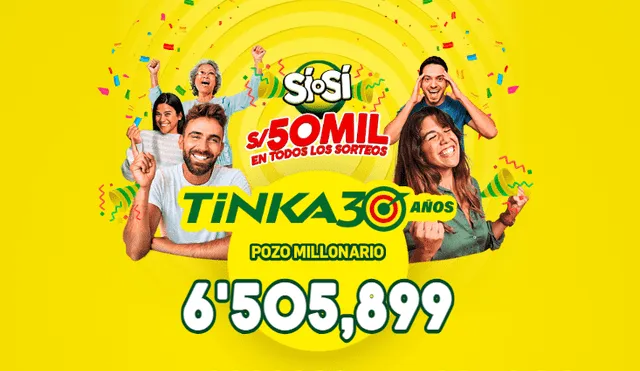 Conoce los números ganadores de La Tinka para HOY, 29 de enero. Foto: La Tinka.