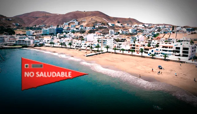 Digesa anunció que esta playa no es considera como saludable para bañistas. Foto: Andina