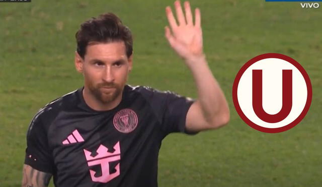 Lionel Messi disputó 70 minutos en el Universitario vs Inter Miami. Foto: captura de GOLPERU