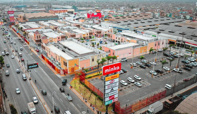 Centro comercial Minka en el Callao. Foto: Parque Arauco