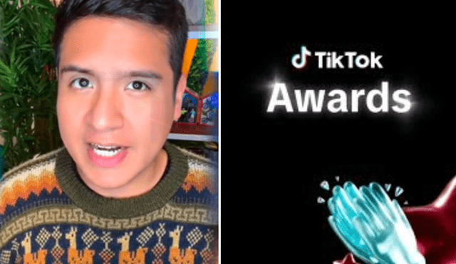 'El chico de las noticias' compite en los TikTok Awards 2025. Foto: Composición LR/TikTok