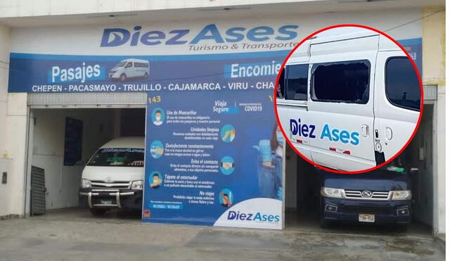 Nuevo ataque a empresa de transporte que cubre ruta en Pacasmayo y Trujillo. Foto: difusión