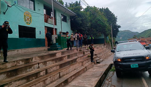 El policía detenido prestaba servicio en la comisaría de Limatambo. Foto: Luis Álvarez/La República