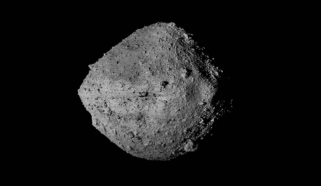 Investigaciones recientes publicadas en Nature Astronomy confirman que el asteroide Bennu contiene minerales y aminoácidos clave para el origen de la vida. Foto: Nasa