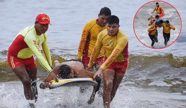 Es fundamental que los bañistas se informen sobre las condiciones del mar antes de ingresar. Foto: composición LR/Gobierno del Perú/Andina